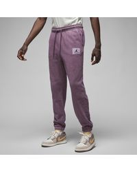 Nike - Jordan Flight Fleece Tracksuit Bottoms Cotton - Lyst