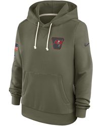 Nike - Tampa Bay Buccaneers Salute To Service Sideline Dri-Fit Nfl Pullover Hoodie - Lyst