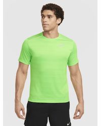 Nike - Miler Short-Sleeve Running Top - Lyst