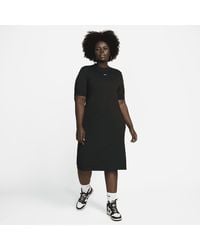 Nike - Abito midi sportswear essential - Lyst