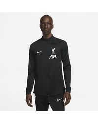 Nike - Track jacket da calcio in maglia dri-fit liverpool fc strike - Lyst
