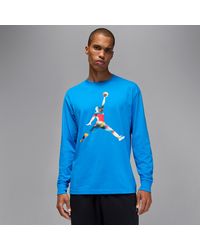 Nike - Flight Long-Sleeve Crewneck T-Shirt - Lyst