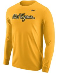 Nike - West Virginia College Long-sleeve T-shirt - Lyst