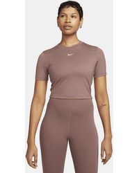Nike - Sportswear Essential Slim Cropped T-shirt - Lyst