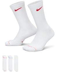 Nike - Everyday Elevated Crew Socks (3 Pairs) - Lyst