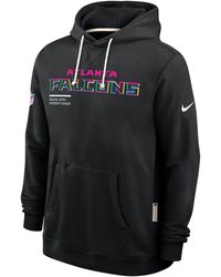 Nike - Atlanta Falcons Crucial Catch Sideline Dri-Fit Nfl Pullover Hoodie - Lyst
