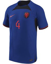 Nike - Netherlands National Team 2022/23 Vapor Match Away (virgil Van Dijk) Dri-fit Adv Soccer Jersey - Lyst
