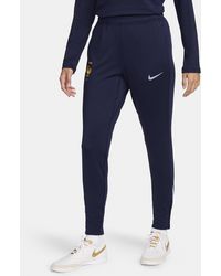 Nike - Pantaloni da calcio in maglia dri-fit fff strike - Lyst