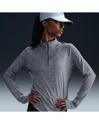Nike - Swift Dri-Fit Uv 1/4-Zip Running Top - Lyst