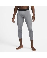Nike Pro HyperStrong Men's 3/4-Length Tights.