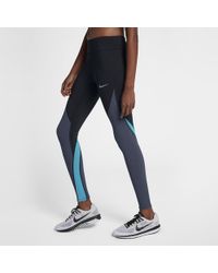 Nike Epic Lux Women's Running Tights - Blue