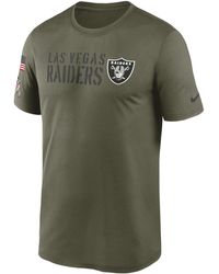 Nike Dri-FIT Icon Legend (NFL Las Vegas Raiders) Men's T-Shirt.