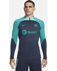 Nike - F.c. Barcelona Strike Dri-fit Knit Football Drill Top 50% Recycled Polyester - Lyst