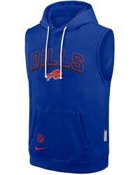 Nike - Buffalo Bills Sideline Dri-Fit Nfl Sleeveless Pullover Hoodie - Lyst