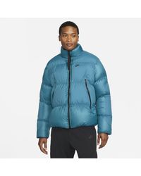 nike metallic puffer jacket