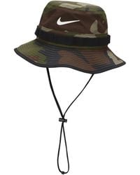 Nike - Dri-fit Apex Camo Print Bucket Hat - Lyst