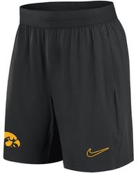 Nike - Iowa Hawkeyes Sideline Dri-fit College Shorts - Lyst