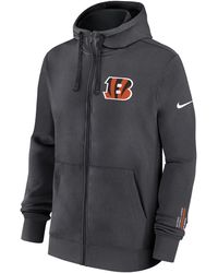 Nike - Cincinnati Bengals Playbook Page Club Nfl Full-Zip Hoodie - Lyst