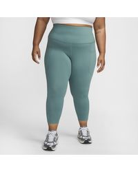 Nike - One High-waisted 7/8 Leggings With Pockets (plus Size) - Lyst