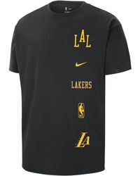 Nike - Los Angeles Lakers 2023/24 City Edition Nba Courtside Max90 T-shirt - Lyst