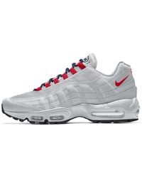 Nike - Air Max 95 By You Custom Shoe Leather - Lyst