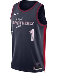 Nike - James Harden Philadelphia 76ers City Edition 2023/24 Dri-fit Nba Swingman Jersey 50% Recycled Polyester - Lyst