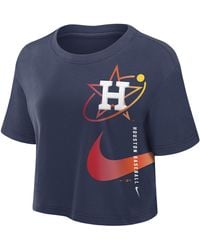 Nike - Houston Astros City Connect Dri-fit Mlb Cropped T-shirt - Lyst
