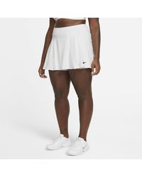 white nike court victory skirt