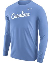 Nike - Unc College Long-sleeve T-shirt - Lyst