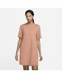 Nike - Sportswear Chill Knit Oversized T-shirt Dress - Lyst