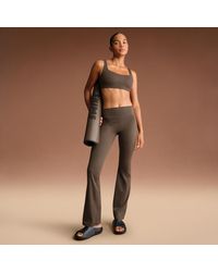 Nike - Skims Matte High-Waisted Slim Flared Leggings - Lyst