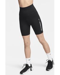 Nike - Shorts da ciclista 18 cm a vita alta one - Lyst