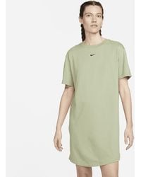 Nike - Sportswear Chill Knit Oversized T-shirt Dress Cotton - Lyst