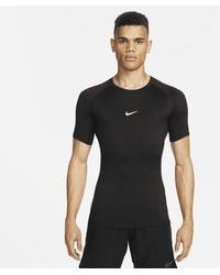 Nike Pro Hyperstrong Men's Baseball Slider Tights in Black for Men