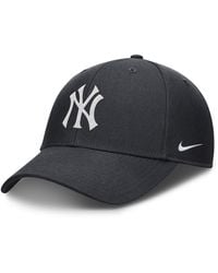 Nike - New York Yankees Evergreen Club Dri-fit Mlb Adjustable Hat - Lyst