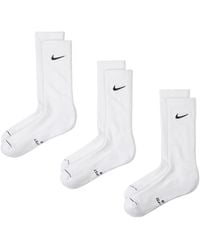 Nike - Everyday Elevated Crew Socks (3 Pairs) - Lyst
