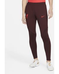 Nike Pantaloni da calcio dri-fit liverpool fc strike - Rosso