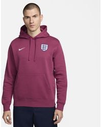Nike - England Club Football Pullover Hoodie - Lyst