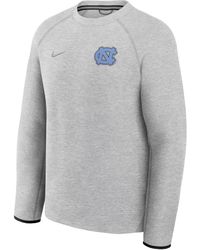 Nike - North Carolina Tech Fleece Jordan Brand College Pullover Crew - Lyst