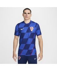 Nike - Croatia 2024/25 Match Away Dri-fit Adv Football Authentic Short-sleeve Shirt - Lyst