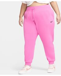 Nike - Sportswear Phoenix Fleece High-waisted Jogger Pants (plus Size) - Lyst