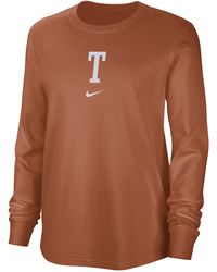 Nike - Texas College Crew-neck Long-sleeve T-shirt - Lyst