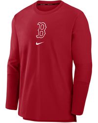 Nike - Boston Red Sox Authentic Collection Player Dri-fit Mlb Pullover Jacket - Lyst