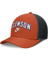 Nike - Clemson Legacy Arch Rise Dri-Fit College Trucker Adjustable Hat - Lyst