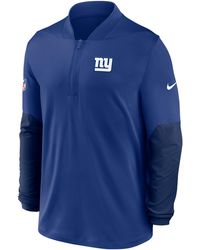 Nike - New York Giants Feel The Pressure Dri-Fit Nfl 1/2-Zip Top - Lyst