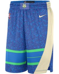 Nike - Milwaukee Bucks City Edition 2023/24 Dri-fit Nba Swingman Shorts Polyester - Lyst