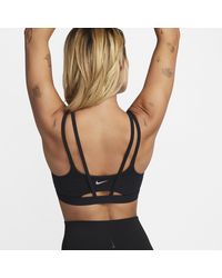 Nike - Alate Trace Light-support Padded Strappy Sports Bra - Lyst