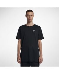 Nike Air Max Long Sleeve T shirt in Black for Men Lyst Nike Air Max Gel T shirt in White for Men Lyst