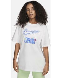 Nike - T-shirt con grafica sportswear - Lyst