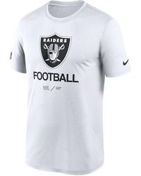 Nike Men's Dri-Fit Sideline Team (NFL Las Vegas Raiders) Long-Sleeve T-Shirt in Black, Size: Small | 00LX00A8D-0BI